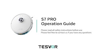 Tesvor S7 Pro Operation Guide [upl. by Gavriella]