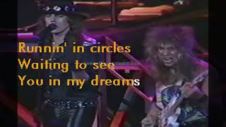 KaraMetal Dokken  In My Dreams Karaoke [upl. by Navetse]