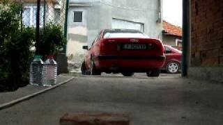 Audi 80 B4 exhaust sound [upl. by Eneroc492]