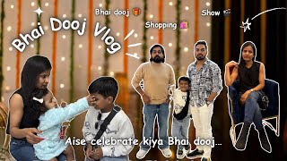 Bhai dooj celebration  review of cosmo mall Zirakpur amp PVR  Bhool bhulaiya 3  yo China yo Punjabi [upl. by Ecnedac]