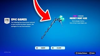 AVOIR la PIOCHE MINTY BONBON FESTIF EN 2024 SANS CODE sur FORTNITE CHAPITRE 5 [upl. by Delisle]