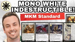 MONO WHITE AGGRO  THEY CANNOT KILL OUR STUFF MKM STANDARD [upl. by Nabila460]