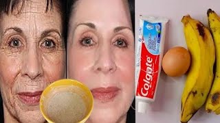 A mask to lift and tighten sagging face neck skin and facial skin Colgate for face [upl. by Aretahs267]