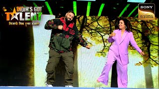 Chaiyya Chaiyya पर Badshah और Farah ने लगाए ज़ोरदार ठुमके  India’s Got Talent 10  Full Episode [upl. by Zulaledairam]