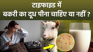 टाइफाइड में बकरी का दूध पीने से क्या होता है  Typhoid Me Bakri Ka Doodh Peena Chahiye Ya Nahi [upl. by Sibyls]