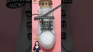 Learn to tie shoelaces style design Sneaker lacing tips shorts shoeslacestyles trending [upl. by Aelanna]