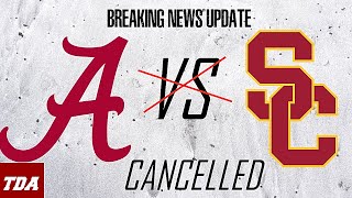 BREAKING Season opener between Alabama VS USC for 2020 season has been cancelled  Stephen Smith [upl. by Derfla697]