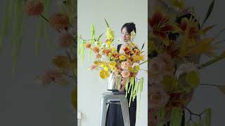 花艺培训 花束设计 一束花的仪式感 内容启发搜索 自然风花艺 [upl. by Strohl111]