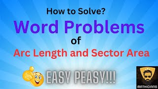 Area of Sector and Arc Length  Word Problems  Radians  Nautical Mile and Knot SACE [upl. by Eidnar]