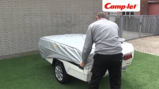 Camplet tarpaulin cover manual without roof rack [upl. by Ritter]