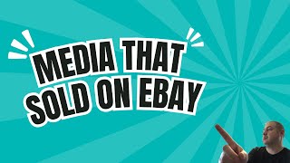 What Sold On eBay Selling Media For Profit [upl. by Marja]