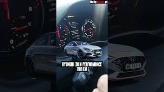 Hyundai i30 N Fastback  przyspieszenie 0100 kmh acceleration 0100 kmh [upl. by Oad]