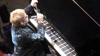 elton john live royal opera house 2011 your song piano performance [upl. by Leeban]