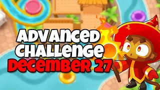 BTD6 Advanced Challenge  3 3 3 Challenge  December 27 2023 [upl. by Esinad]