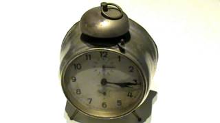 Old Alarm Clock Sound  Ringing  Made in Germany 1920s  30s [upl. by Sera828]