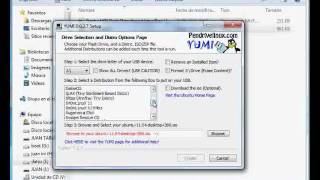 crear usb booteable utilizando quotyumiquot [upl. by Shelbi]