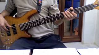 Learning to Fly  Pink Floyd  Wis Bass cover  PULSE [upl. by Nnayrrehs]