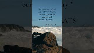 WB YEATS  QUOTES ytshorts trending viralshorts viral video shortsfeed subscribe [upl. by Tasia]