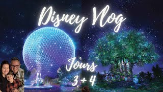 Walt Disney World Vlog  Jours 3 amp 4  Epcot amp Animal Kingdom [upl. by Meridith]