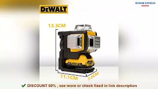 ✔️Dewalt DW089LG 3 Sides360 Degree Vertical Lines Laser Level Meter Out [upl. by Malvin]