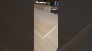 18mm 3 layers Carbonized Vertical 2000mm X 1220mm bamboo plywood sheet [upl. by Atikcir418]