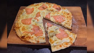 PIZZA NORVÉGIENNE AU SAUMON 🍕 [upl. by Eelirrem]