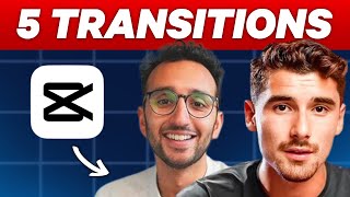 5 CapCut Transitions That Make You Better Then 99 Of Editors [upl. by Anilatsyrc]