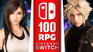 Top 100 RPG Games on Nintendo Switch [upl. by Adaj]