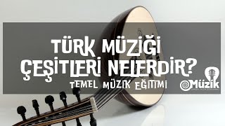 TÜRK MÜZİĞİ TÜRLERİ NELERDİR SUNUM VE SESLİ ÖRNEKLER O MÜZİK [upl. by Vitoria597]