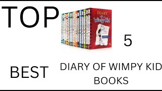 Top 5 BEST Diary Of a Wimpy KId books diaryofawimpykid5032 [upl. by Parsons]