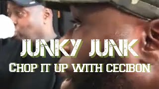 Junky Junk takes a trip to Cecibon to holler at some Ol G’s from Lil HaitiChatta Zoe Pound 👀 [upl. by Otrebmuh]