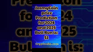 Jasmycoin price prediction for the bull run 2024 and 2025 Jasmycoin bullrun [upl. by Cissiee8]