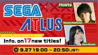 【TGS2024】SEGAATLUS Special Program in TGS2024（English） [upl. by Anaiuq]