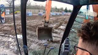 Concreting a house footing [upl. by Aley]