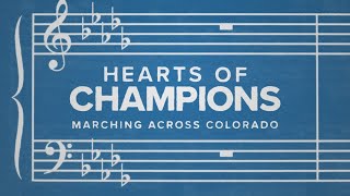 Hearts of Champions Marching across Colorado [upl. by Giovanni]