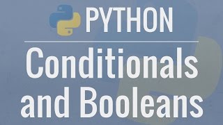 Python Tutorial for Beginners 6 Conditionals and Booleans  If Else and Elif Statements [upl. by Taite908]