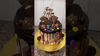 Chocolate Cake Decoration  Full Loaded Chocolate Cake cake chocolatecake shorts yt trending [upl. by Bittencourt]