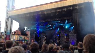 MESHUGGAH  Cadaverous Mastication  Gröna Lund Stockholm 20140531 [upl. by Naamann181]