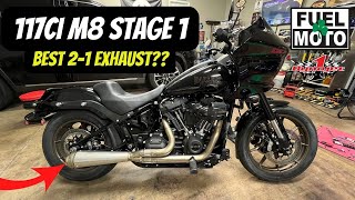 2022 HARLEY DAVIDSON LOW RIDER ST FUEL MOTO JACKPOT RIOT EXHAUST INSTALL LOUD [upl. by Gaskill]