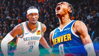 El matamoscas Peyton Watson le da la victoria a Nuggets vs Thunder [upl. by Allit]