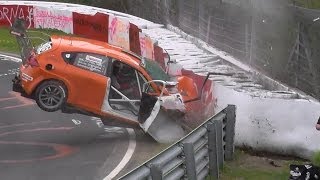 VLN 3 Lauf Highlights Action amp Crashes [upl. by Inger]