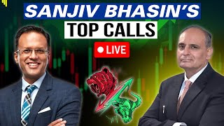 Sanjiv Bhasins Top Calls For Today  Share Market Live  Stock Market Updates  Best Stocks to Buy [upl. by Aratas]