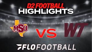 Highlights Midwestern State vs West Texas AampM  2024 Lone Star [upl. by Dukie]