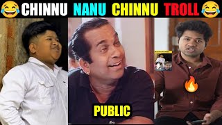 Moulitalks Reaction On😂 chinnu Song Meme troll [upl. by Abagail]