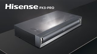 Hisense PX3Pro  projecteur triple laser 4K ultracourte focale [upl. by Notsnorb278]