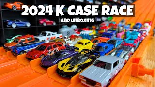 2024 Hot Wheels K Case Race  Unboxing [upl. by Irtimed113]