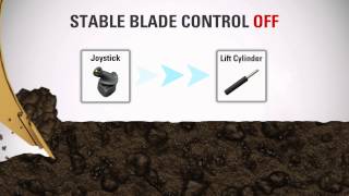 Cat® D6K2 Dozer  Stable Blade Control Video Animation [upl. by Eyatnod621]