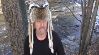 coyote fur mountain man hat [upl. by Patrica]