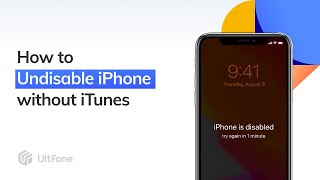 How to Undisable an iPhone without iTunes [upl. by Standish271]