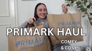 PRIMARK HAUL  COSY amp COMFY  HAILEY MARSHALL [upl. by Ydnec]